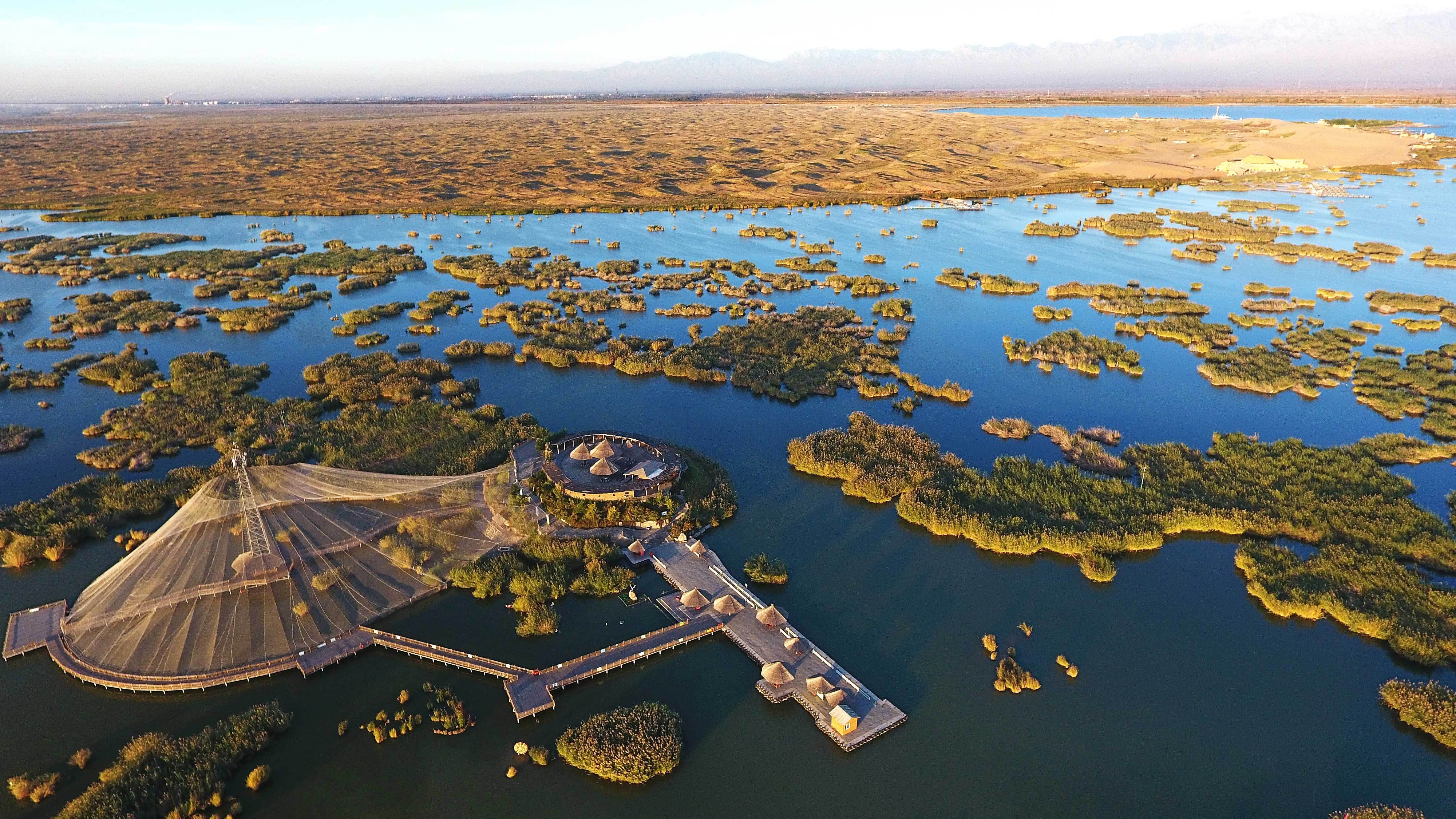 云端漫步 大美中国:沙湖_石嘴山平罗县