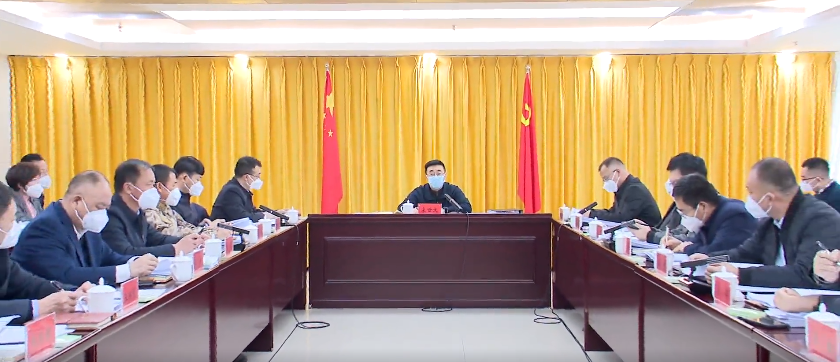 十五届县委召开2023年第1次常委会会议