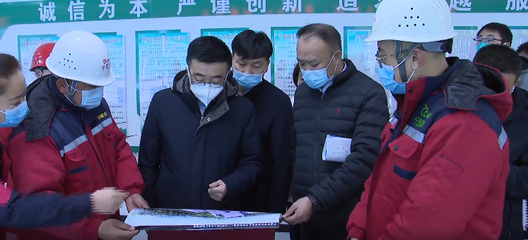 宋世文调研督导全县重点项目建设和重点工业企业运行情况