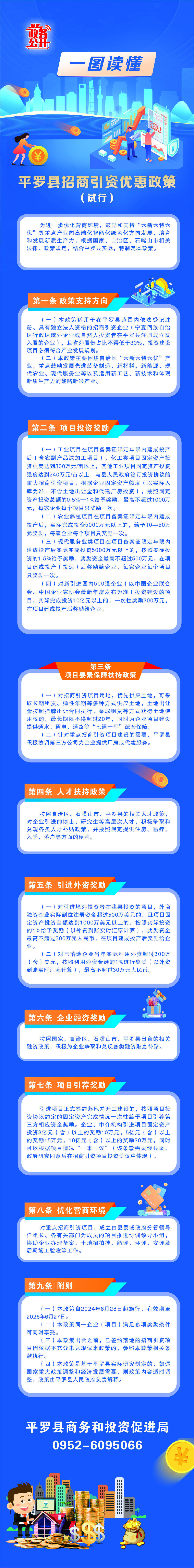政策解读】一图读懂《平罗县招商引资优惠政策（试行）》_平罗县人民政府